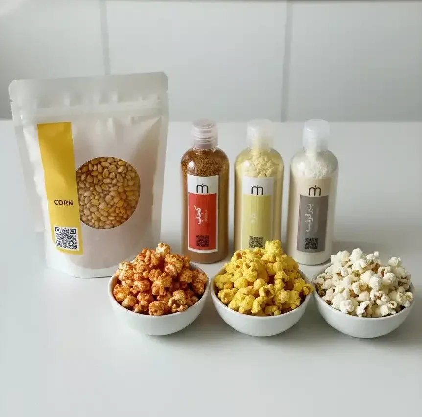 ذرت بو داده خانگی