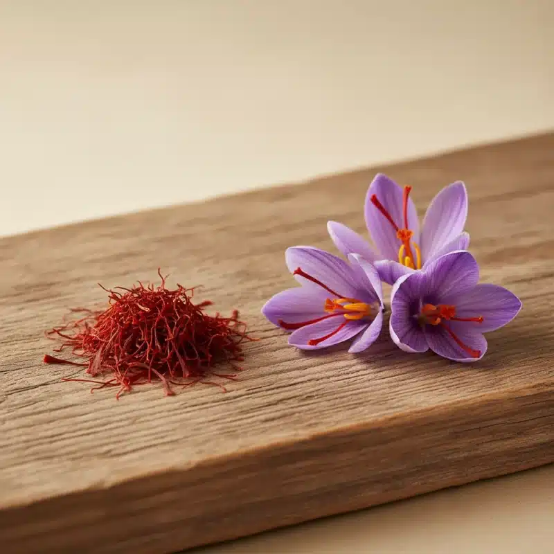 زعفران خشک یا تازه